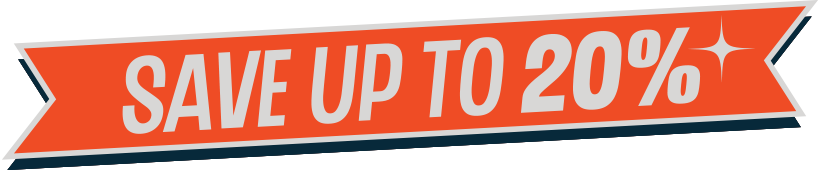 Save up to 20%